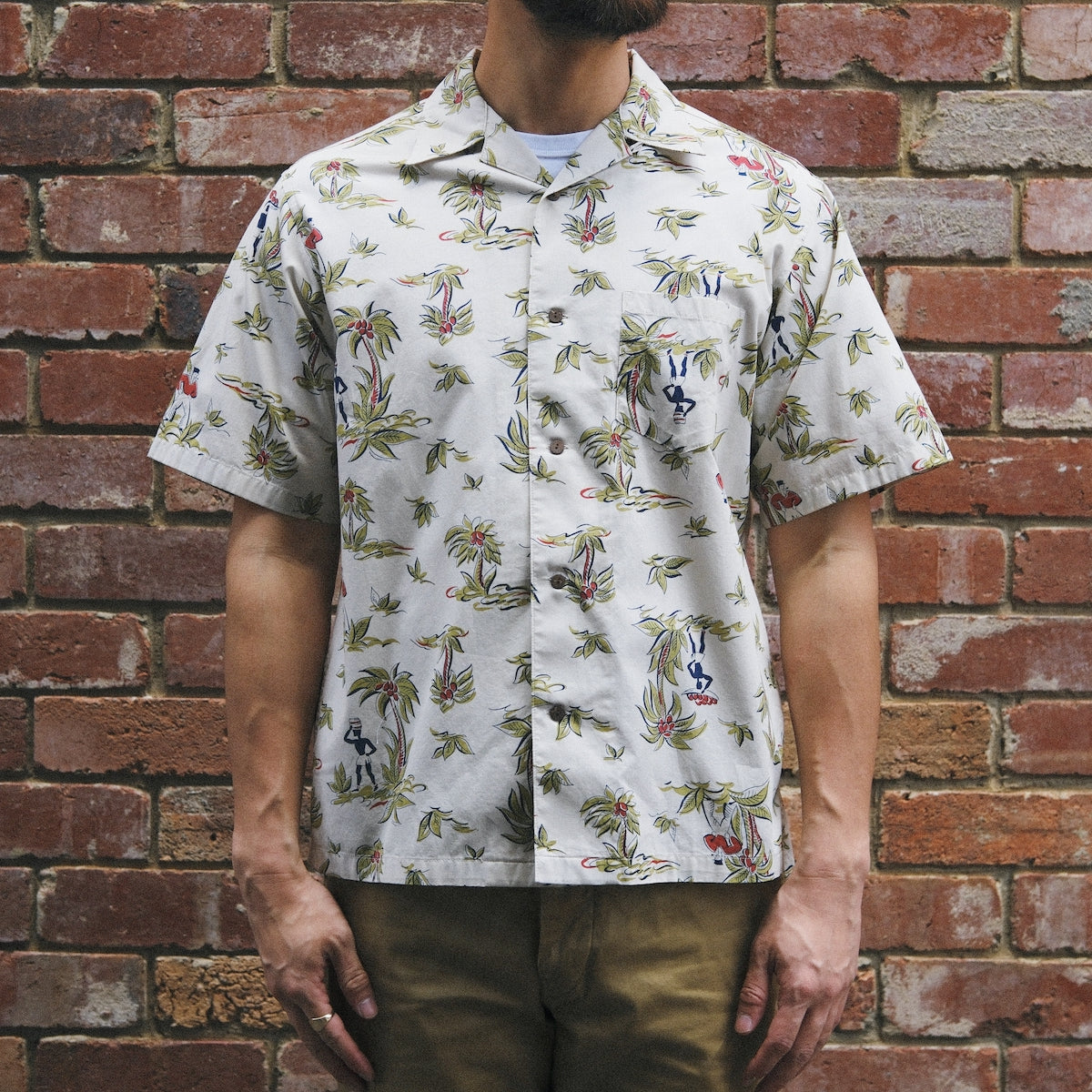 13 Aloha Shirt / Ivory