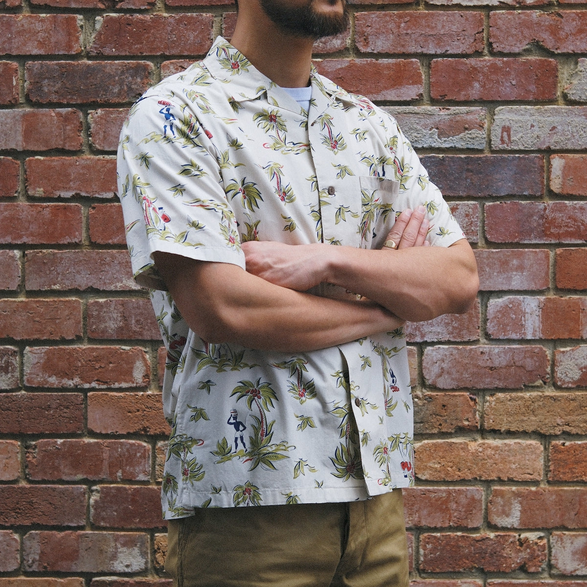 13 Aloha Shirt / Ivory