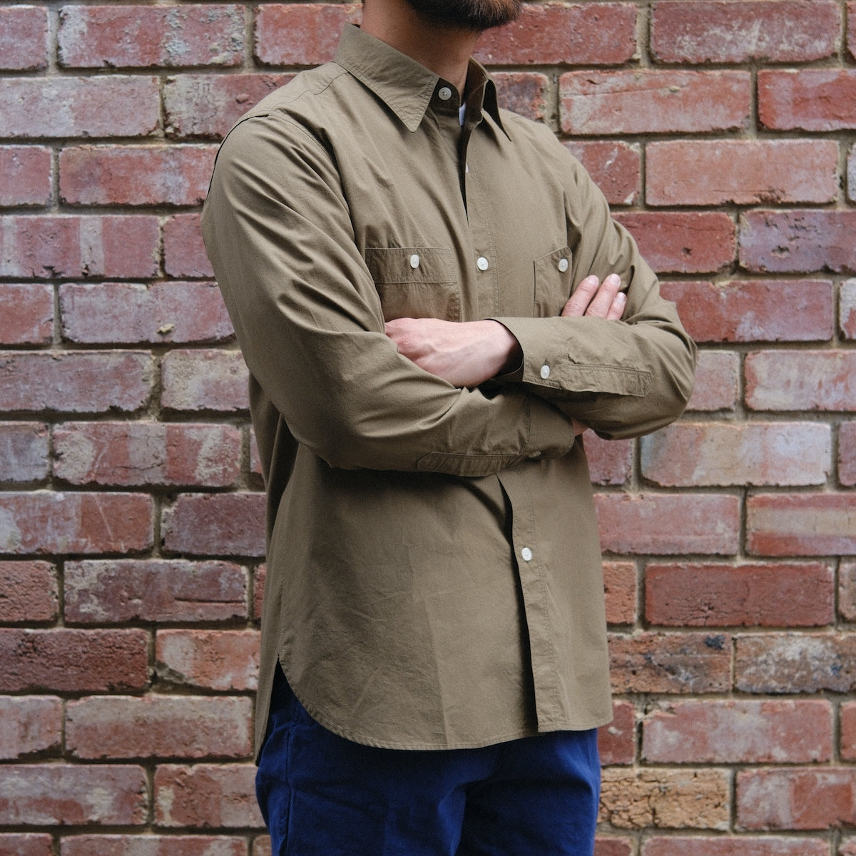 13 Work Shirt / Olive