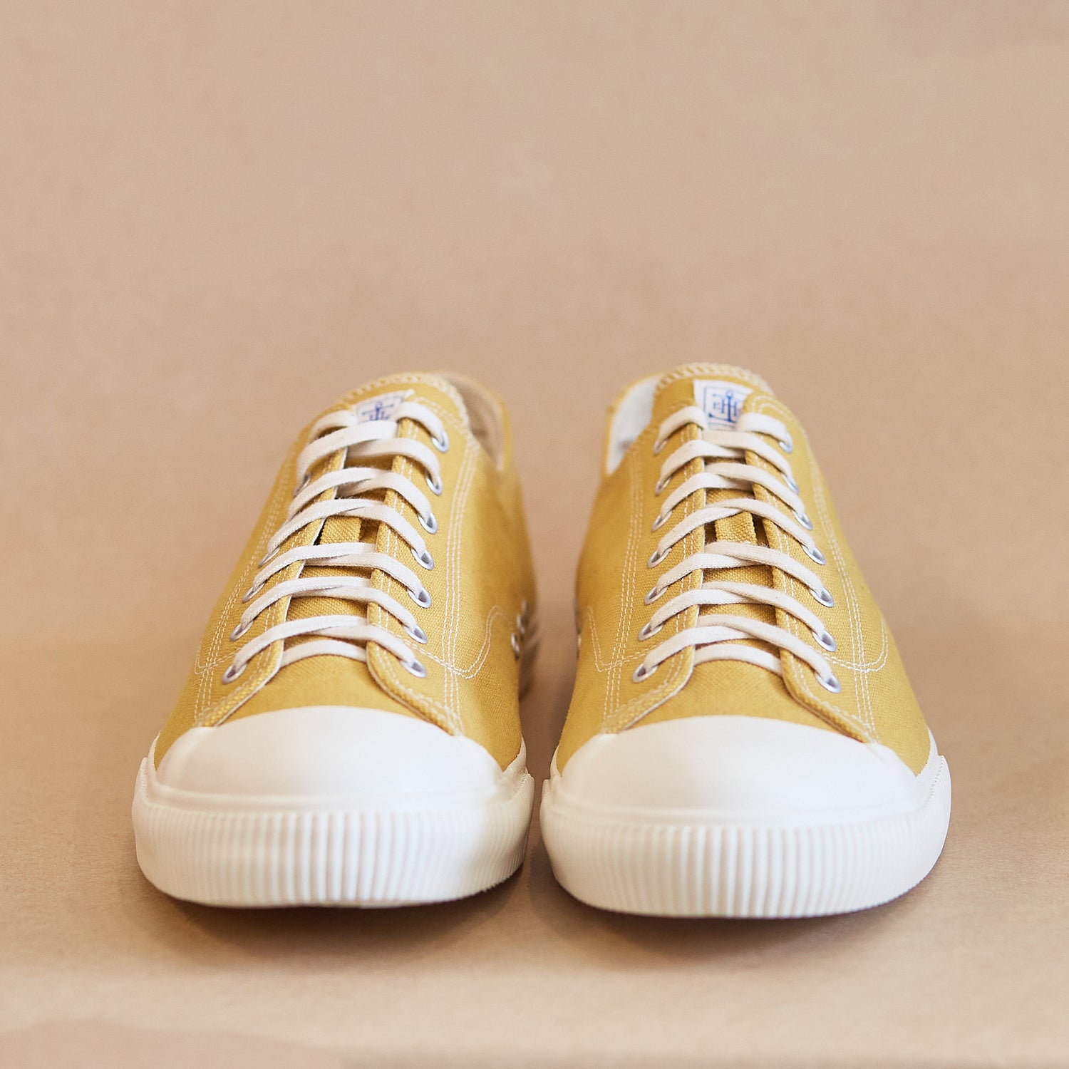 Military Canvas Sneaker / Mustard