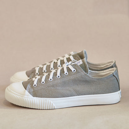 Military Canvas Sneaker / Net Olive