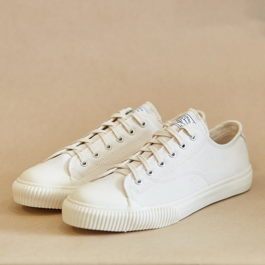 Military Canvas Sneaker / Ecru