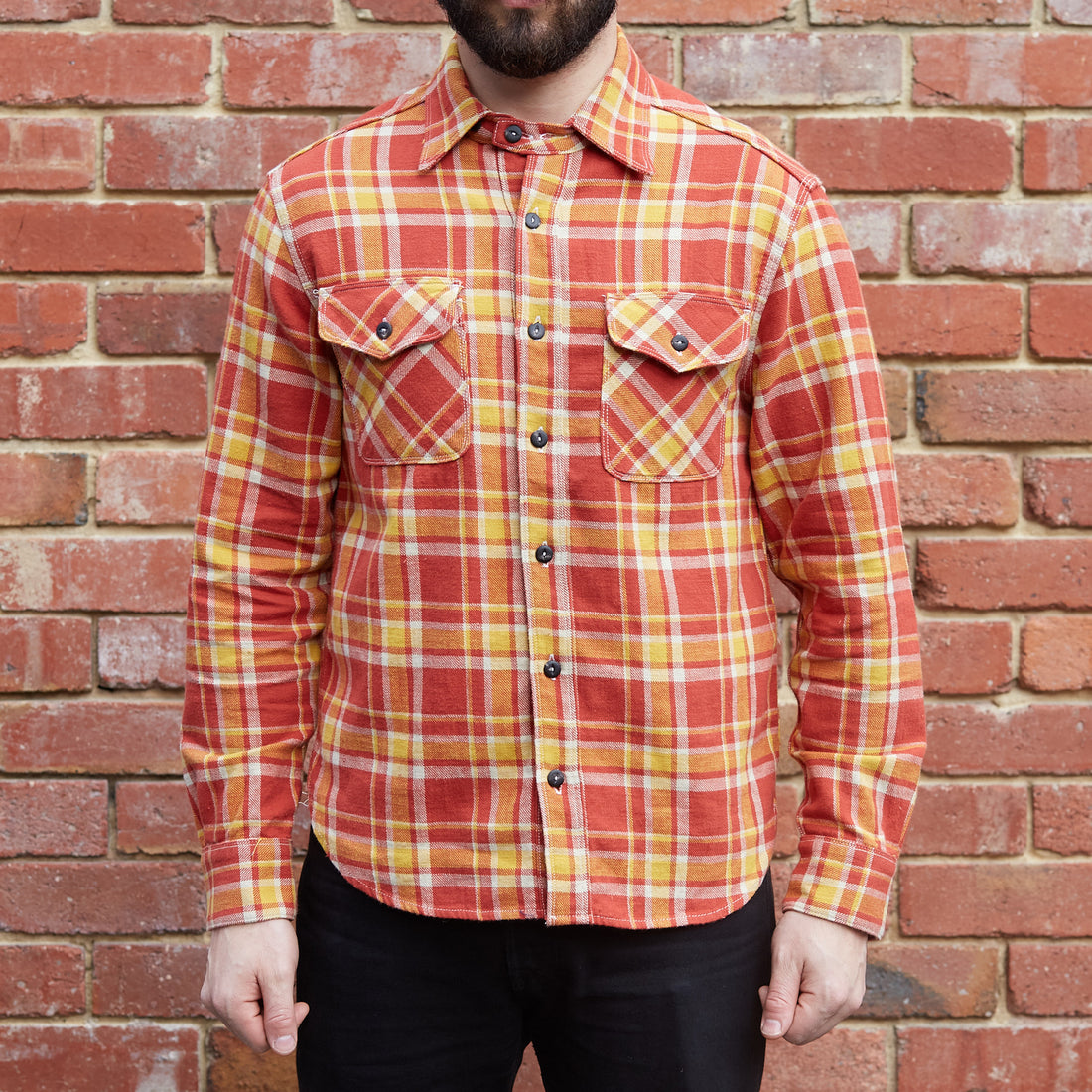 Wells Shirt / Chili Red Plaid