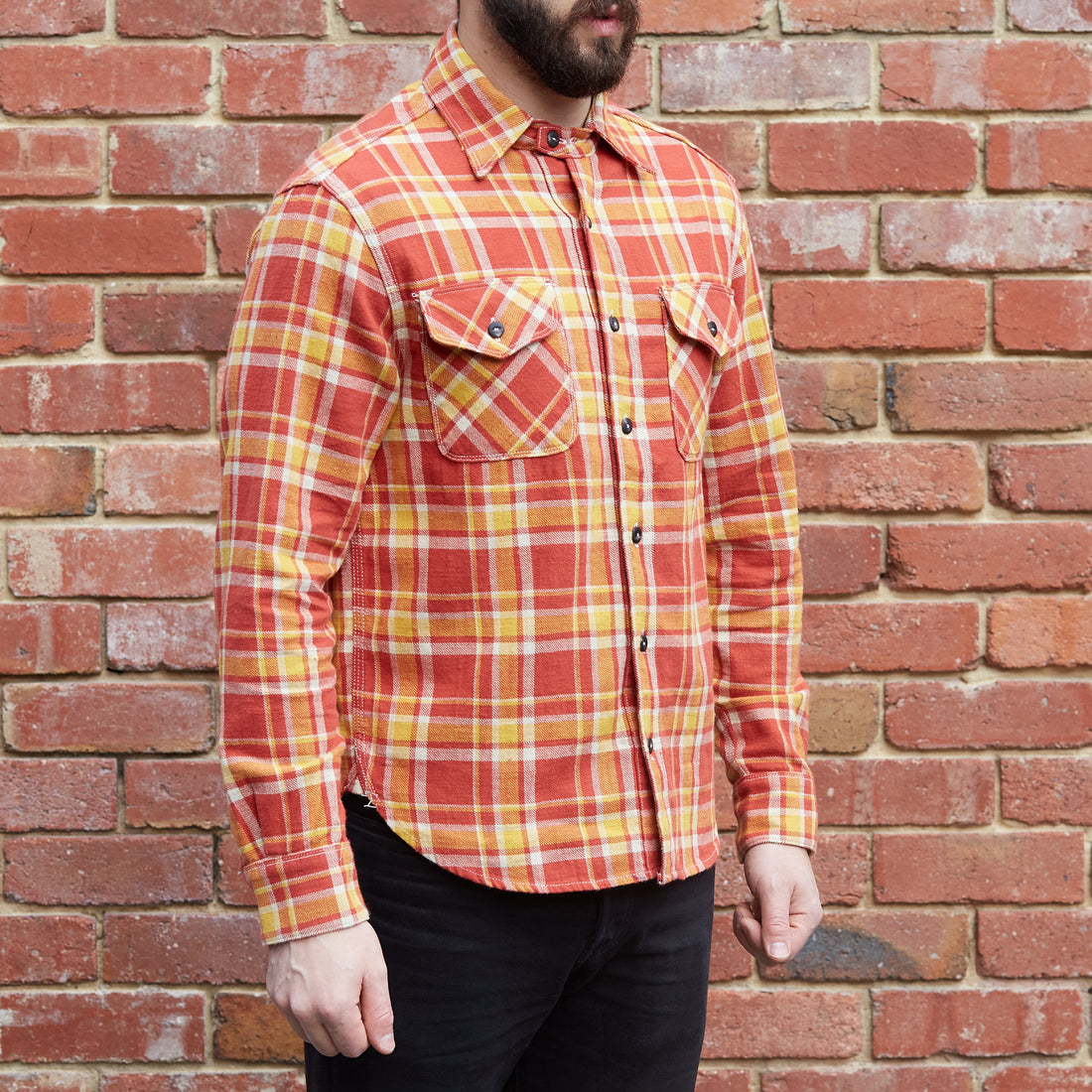 Wells Shirt / Chili Red Plaid