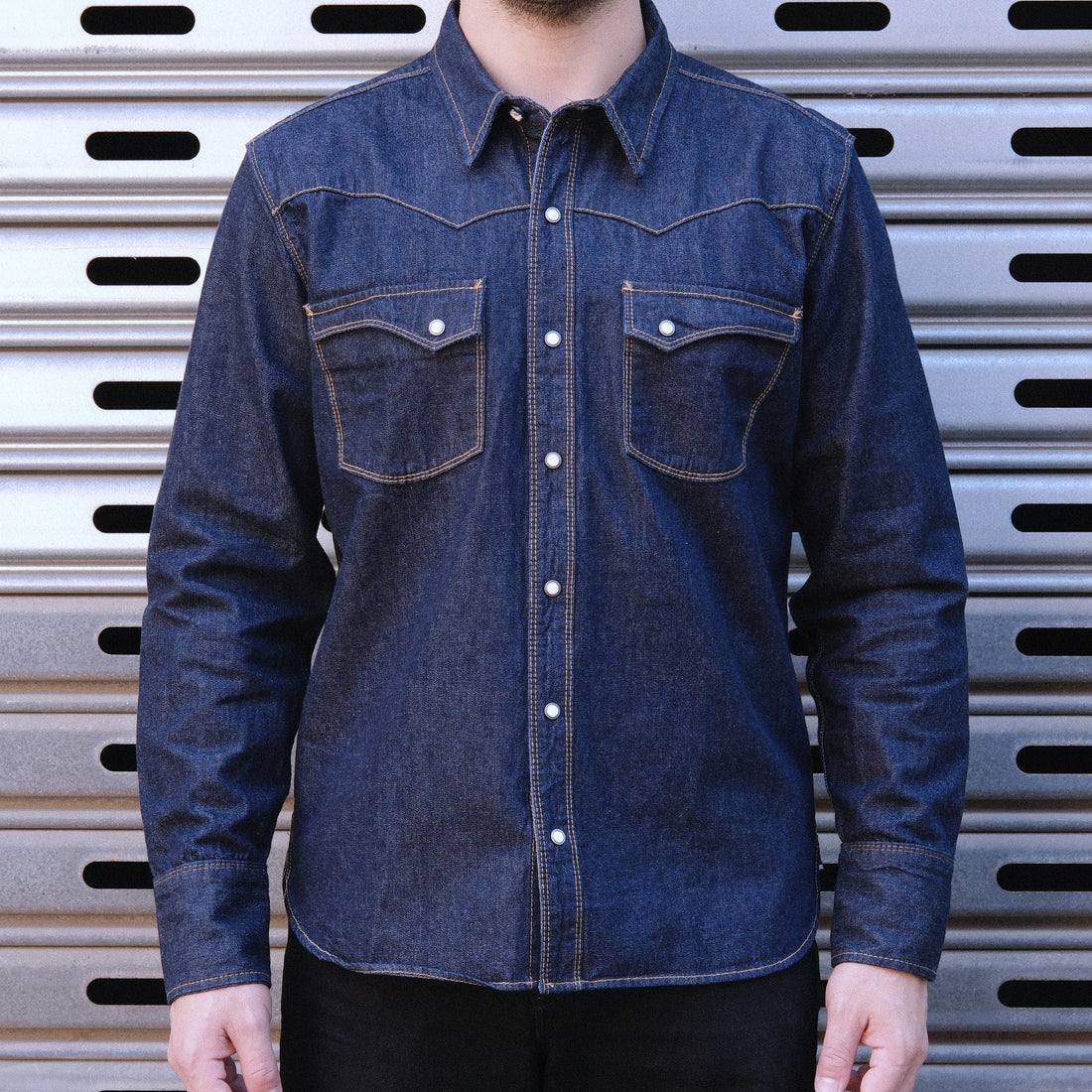 Calico Shirt / 9oz Denim