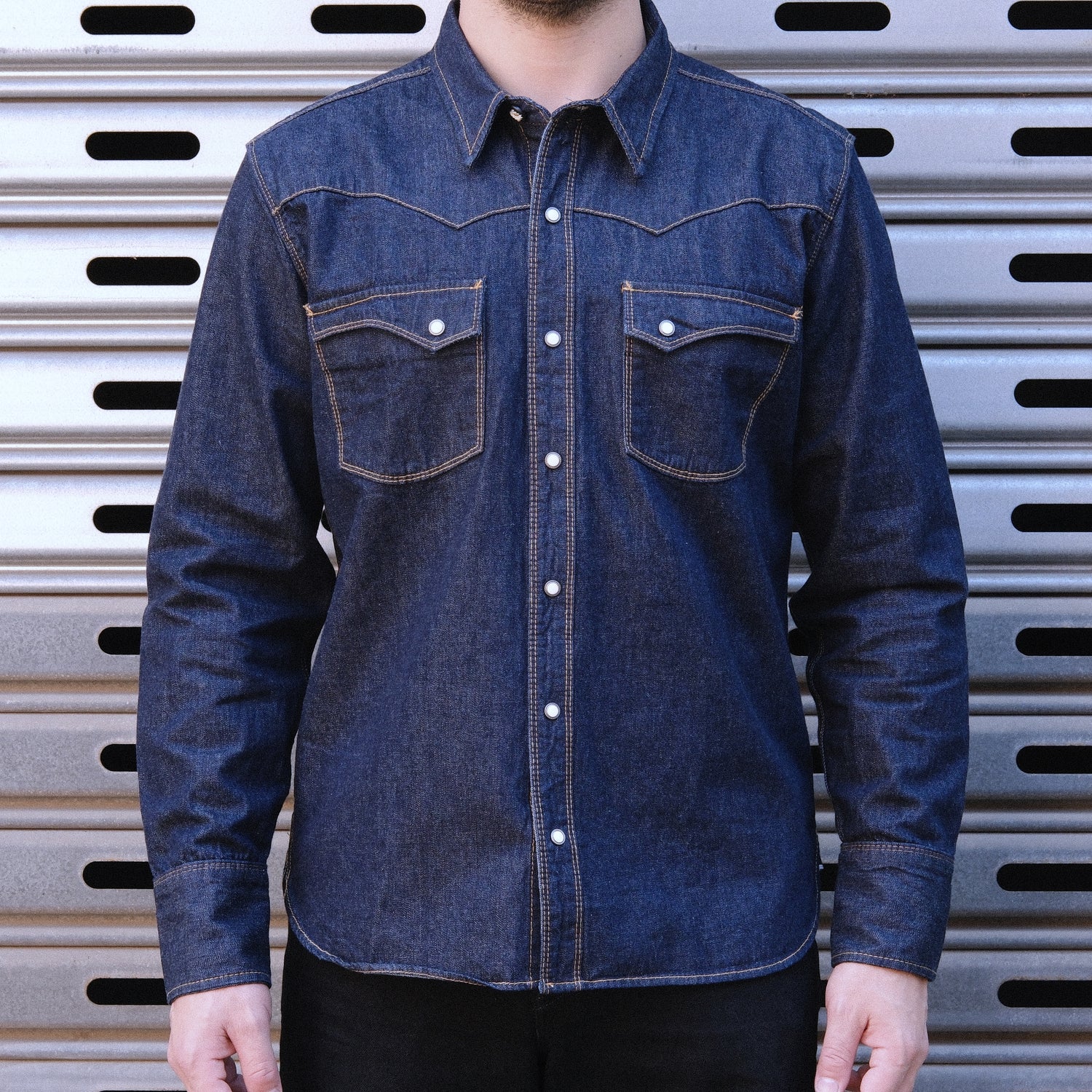 Calico Shirt / 9oz Denim