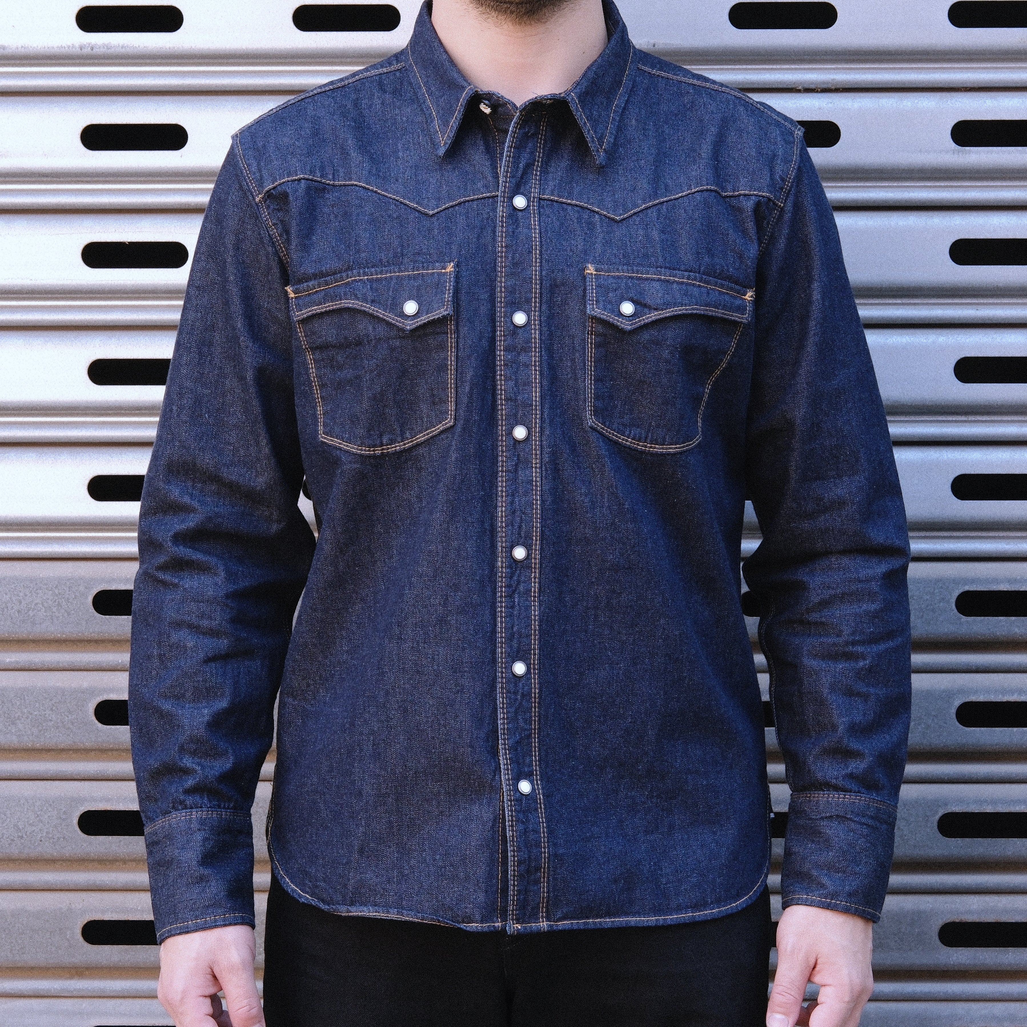 Calico Shirt / 9oz Denim