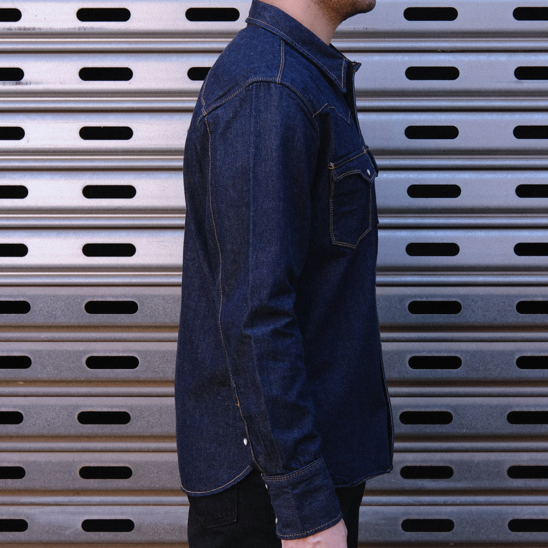 Calico Shirt / 9oz Denim