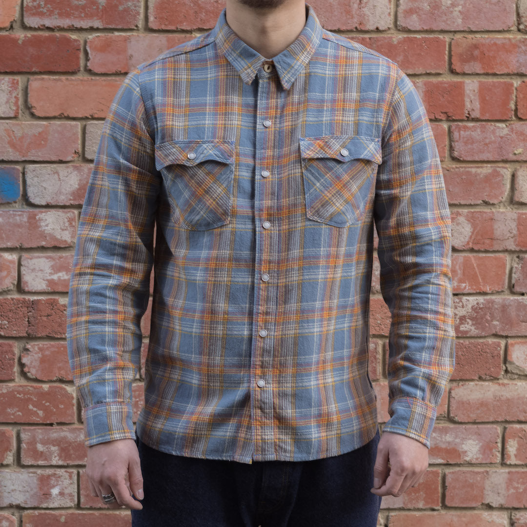 Lancaster Shirt / Blue Shadow Plaid