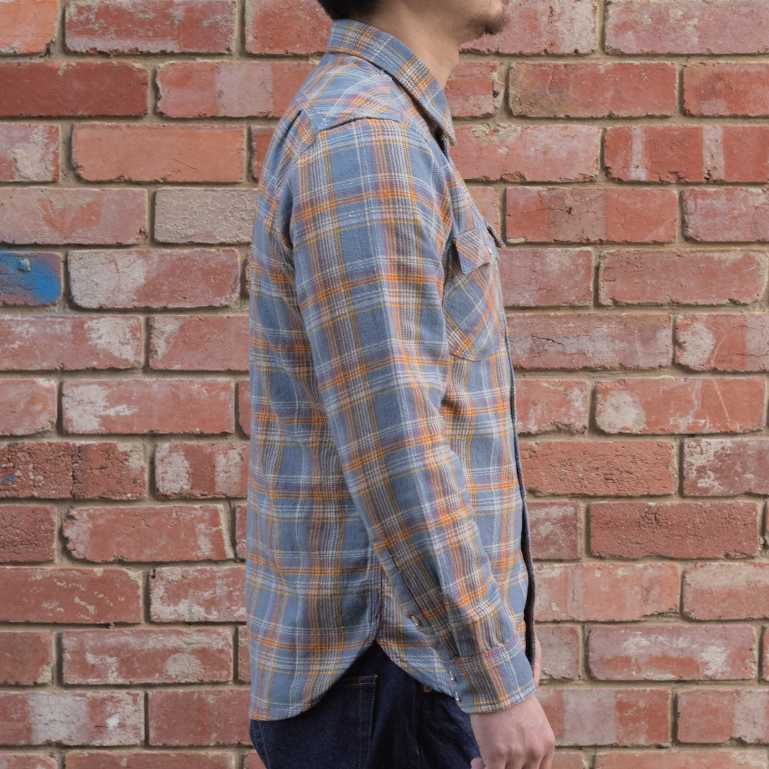 Lancaster Shirt / Blue Shadow Plaid