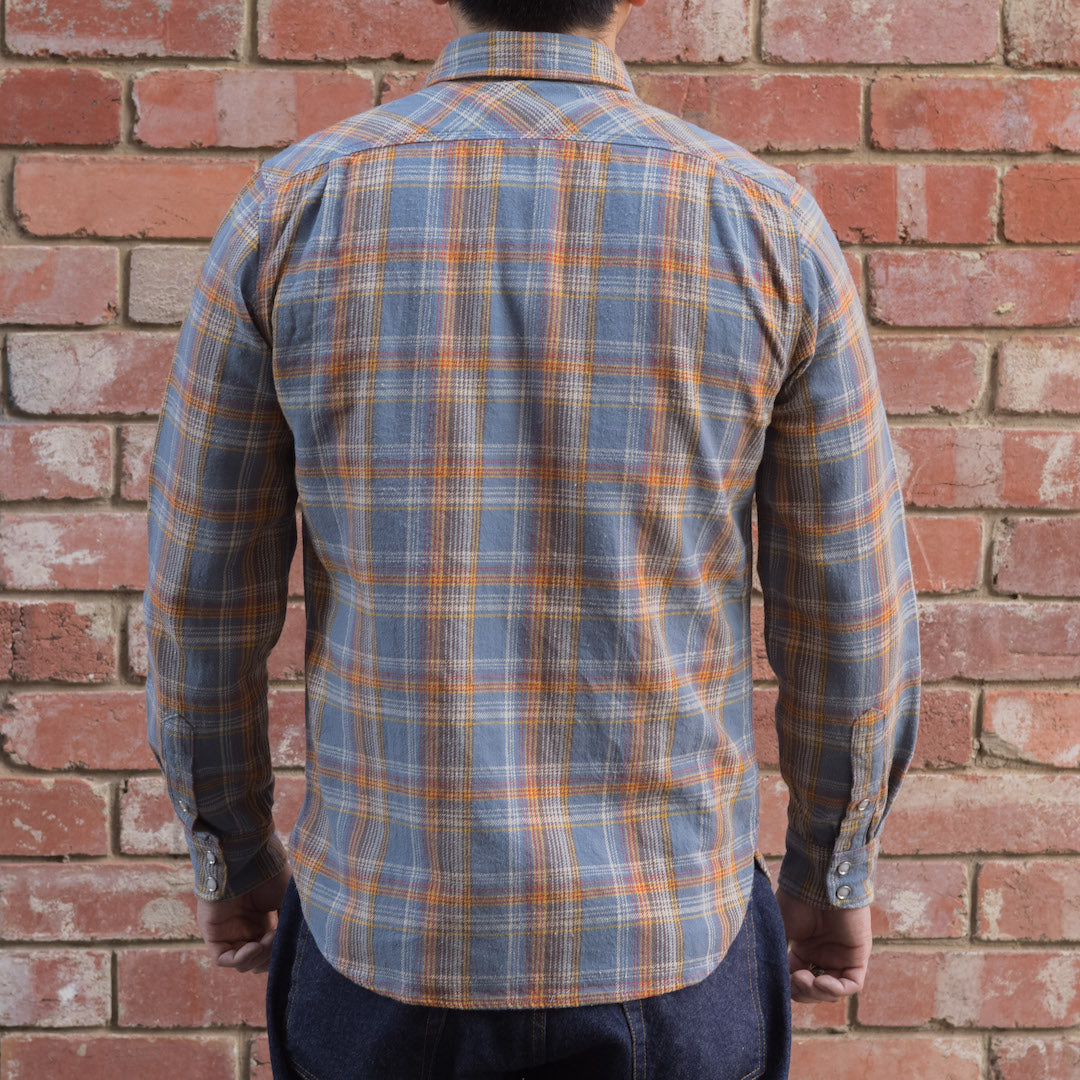 Lancaster Shirt / Blue Shadow Plaid