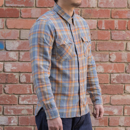 Lancaster Shirt / Blue Shadow Plaid