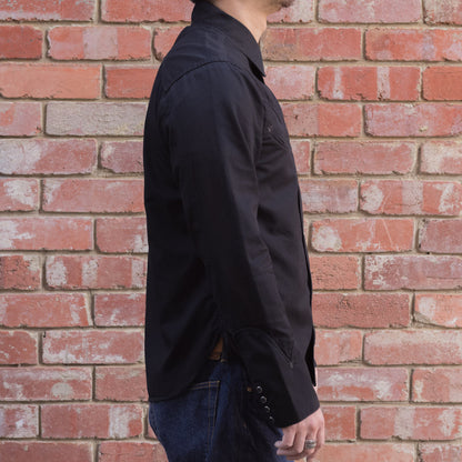 Rambler Shirt / Black Twill