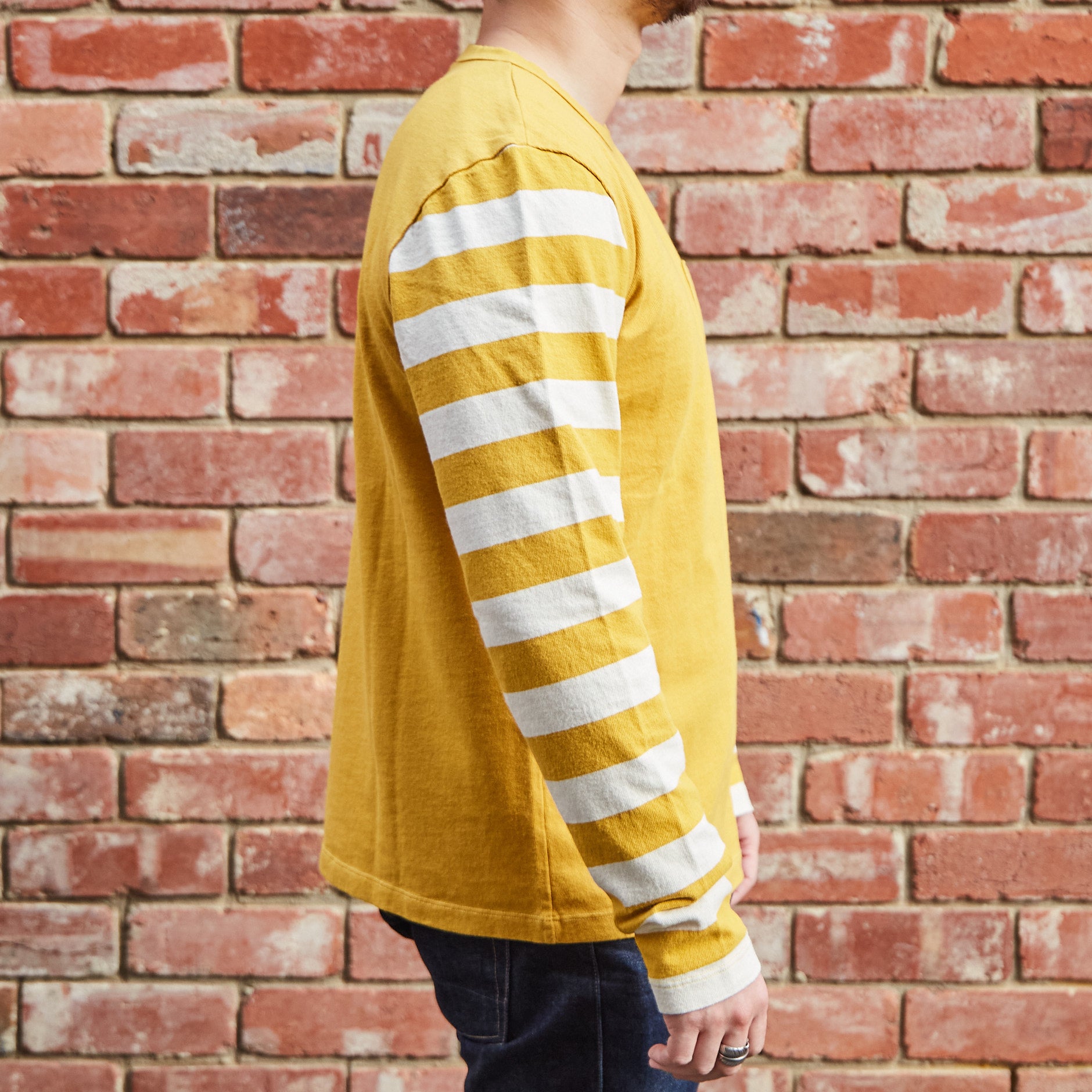 Shifter LS Tee / Mustard Combo