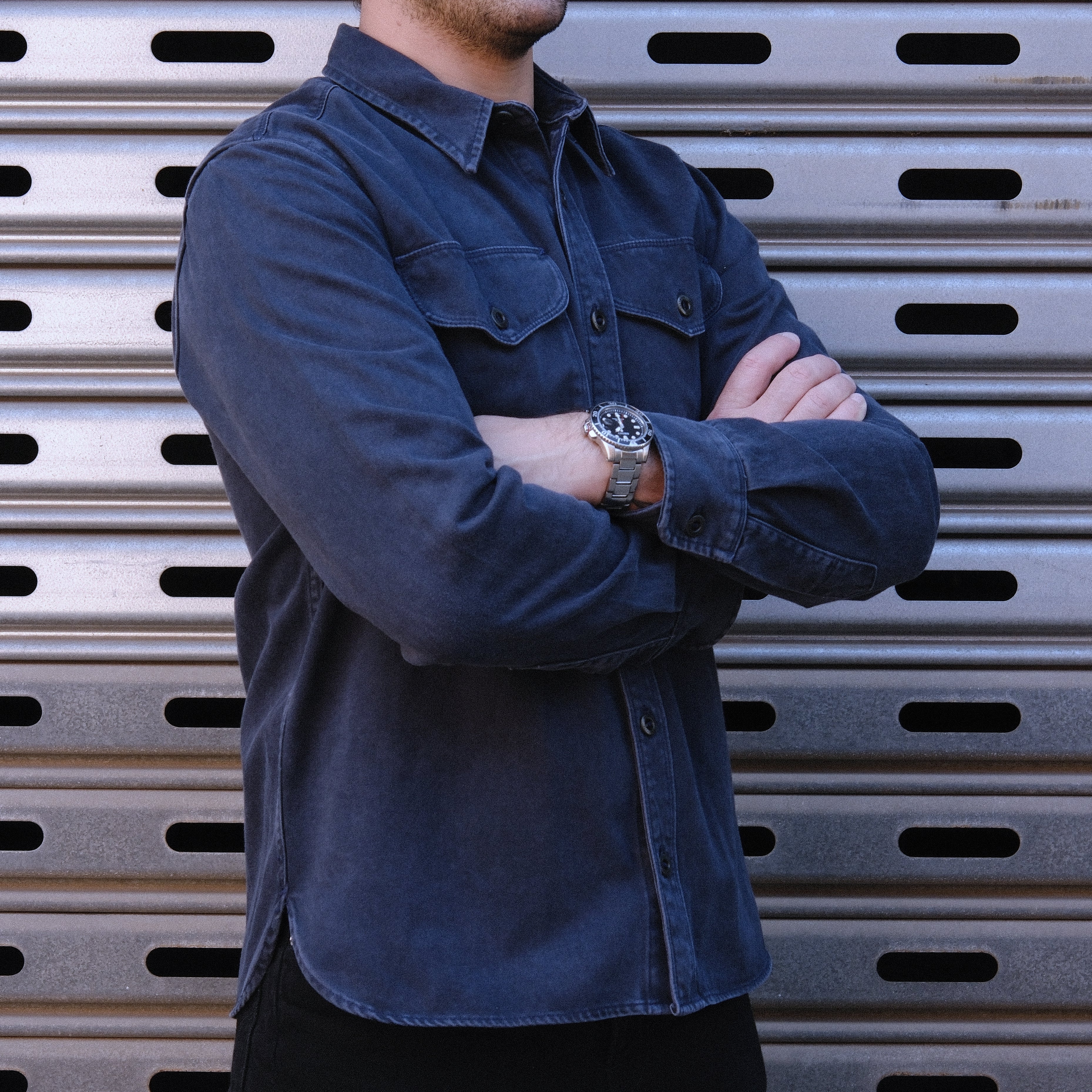 Utility Shirt / Navy