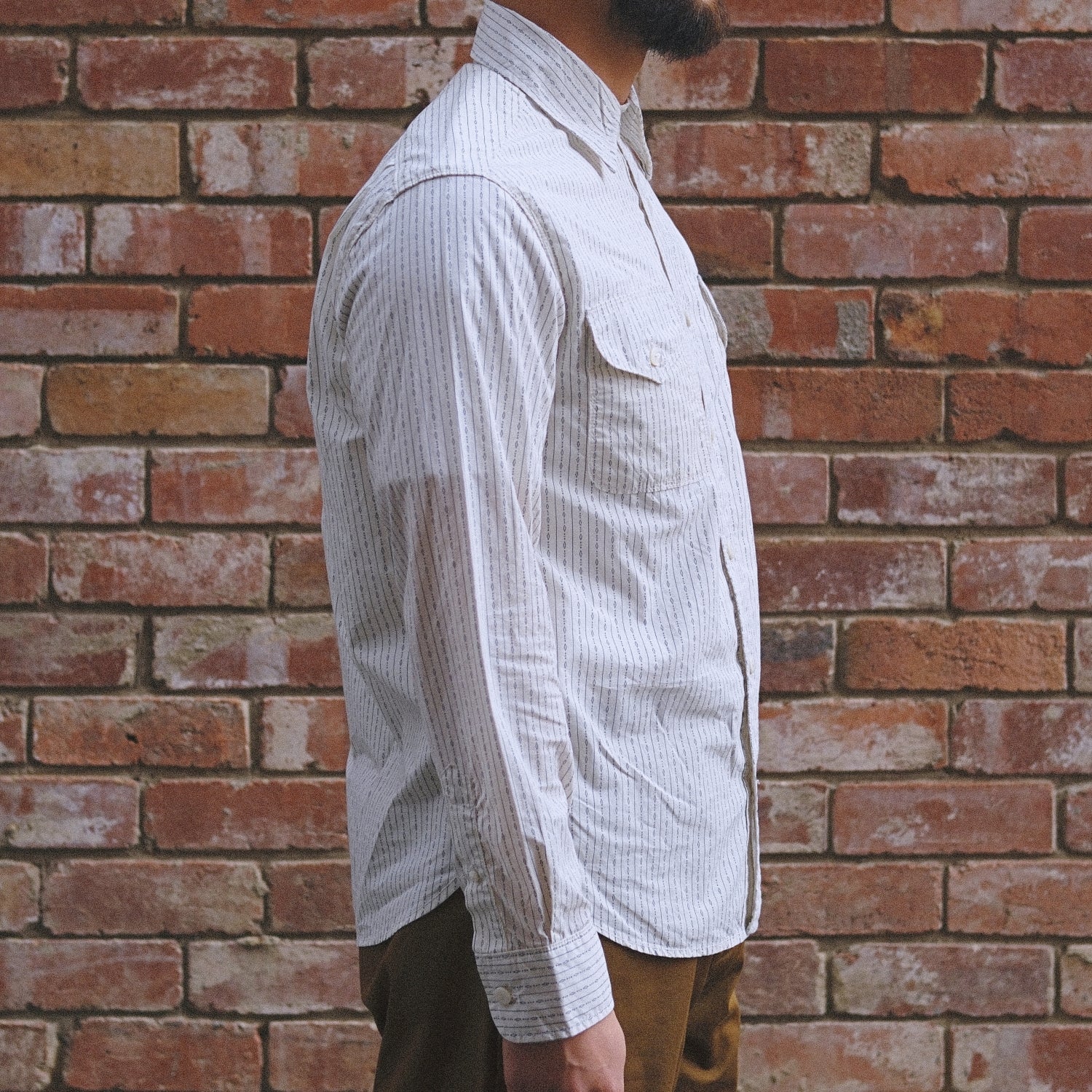 Wells Shirt / White Stripe