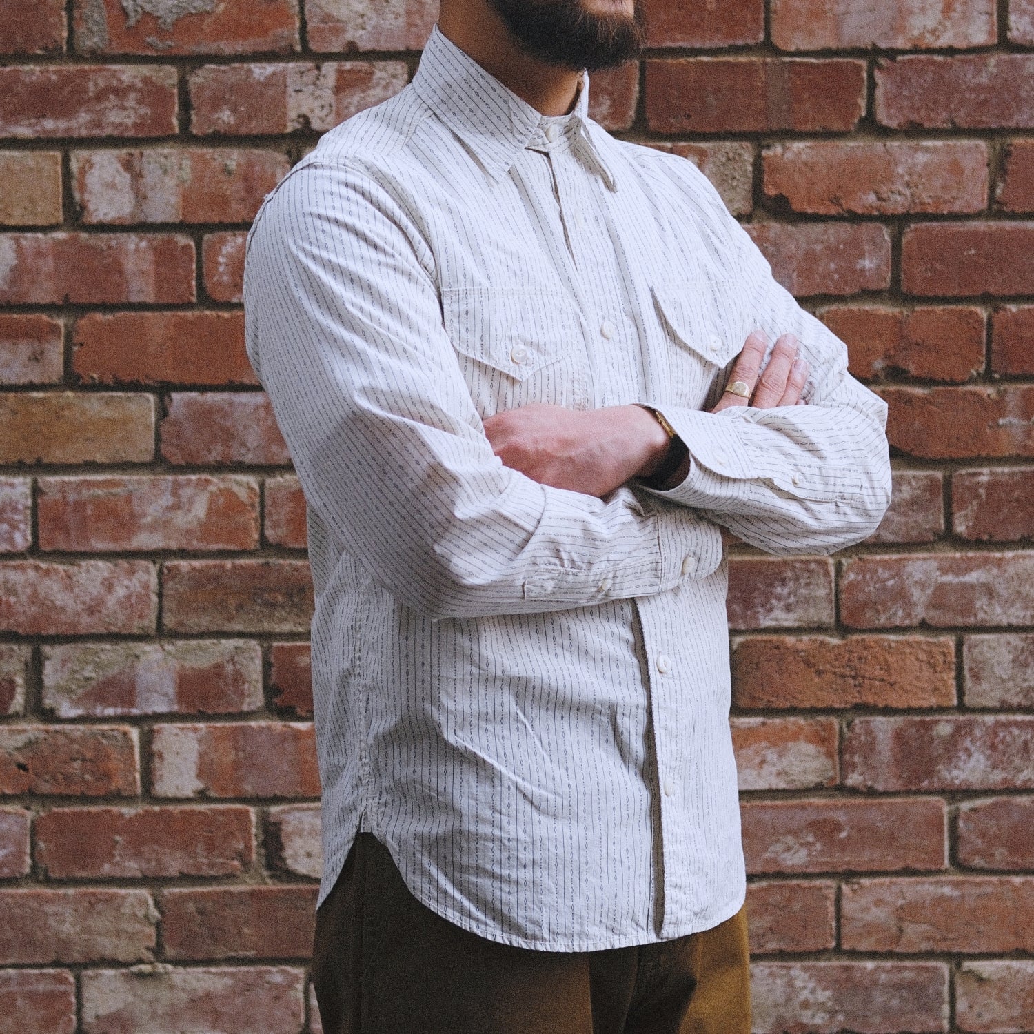 Wells Shirt / White Stripe