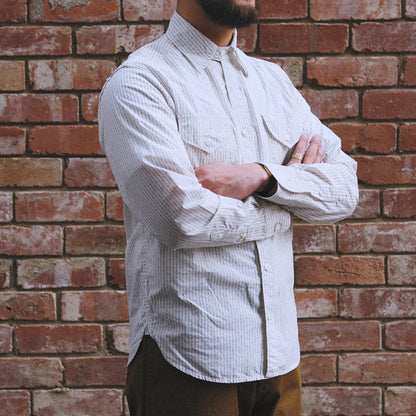Wells Shirt / White Stripe