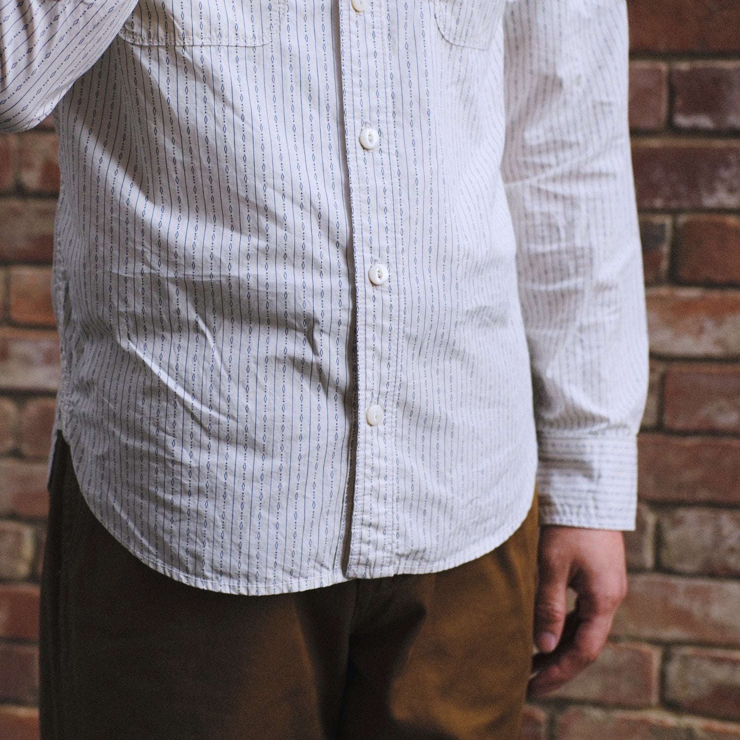 Wells Shirt / White Stripe