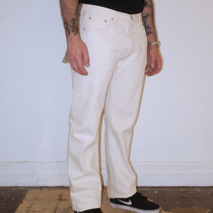1101EC / Straight Denim / Ecru