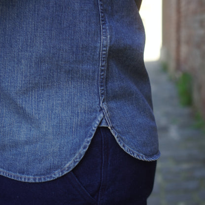 Work Shirt / Hand Washed Denim / Indigo