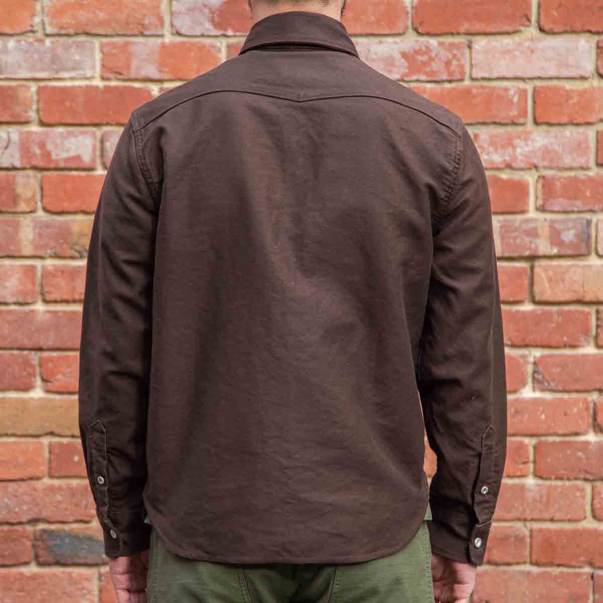 Scout Shirt / Oak Brown Moleskin