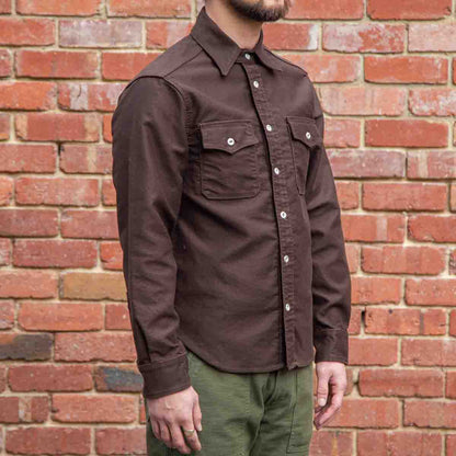 Scout Shirt / Oak Brown Moleskin