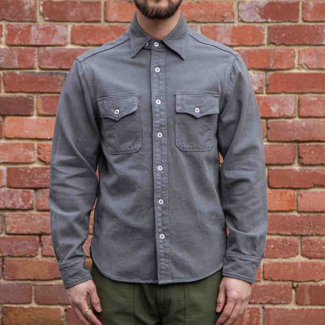 Scout Shirt / Charcoal Twill