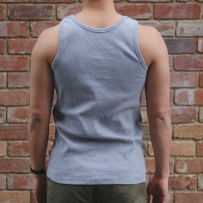 Heavyweight Rib Tank Top / H.GREY