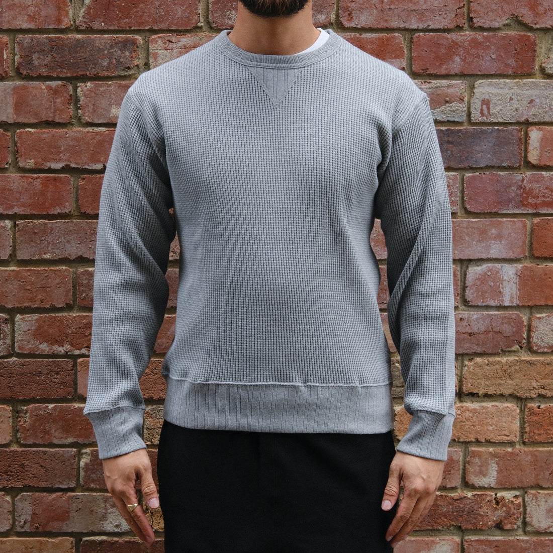 Thermal Sweatshirt/  H.Grey
