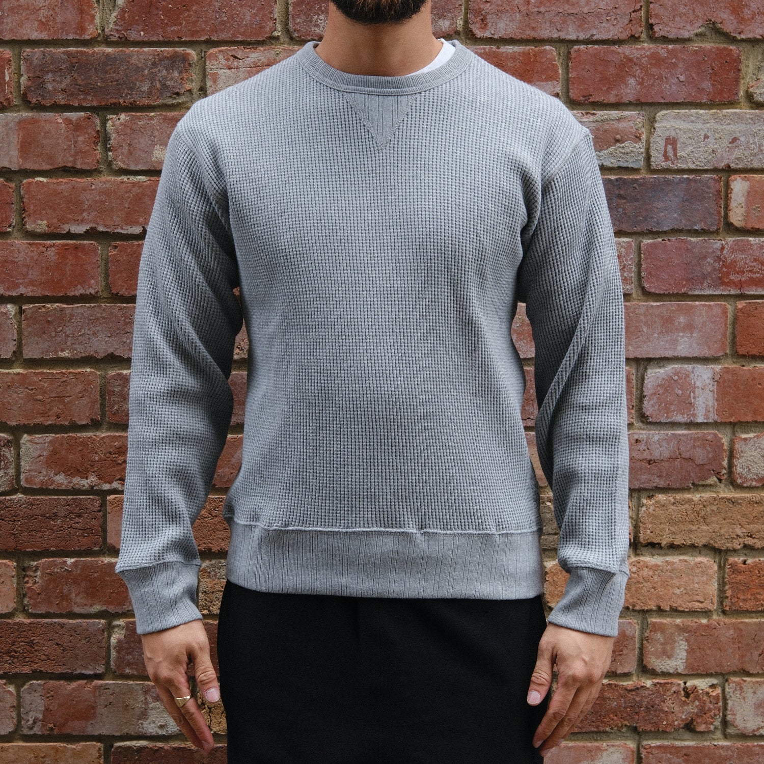 Thermal Sweatshirt/  H.Grey