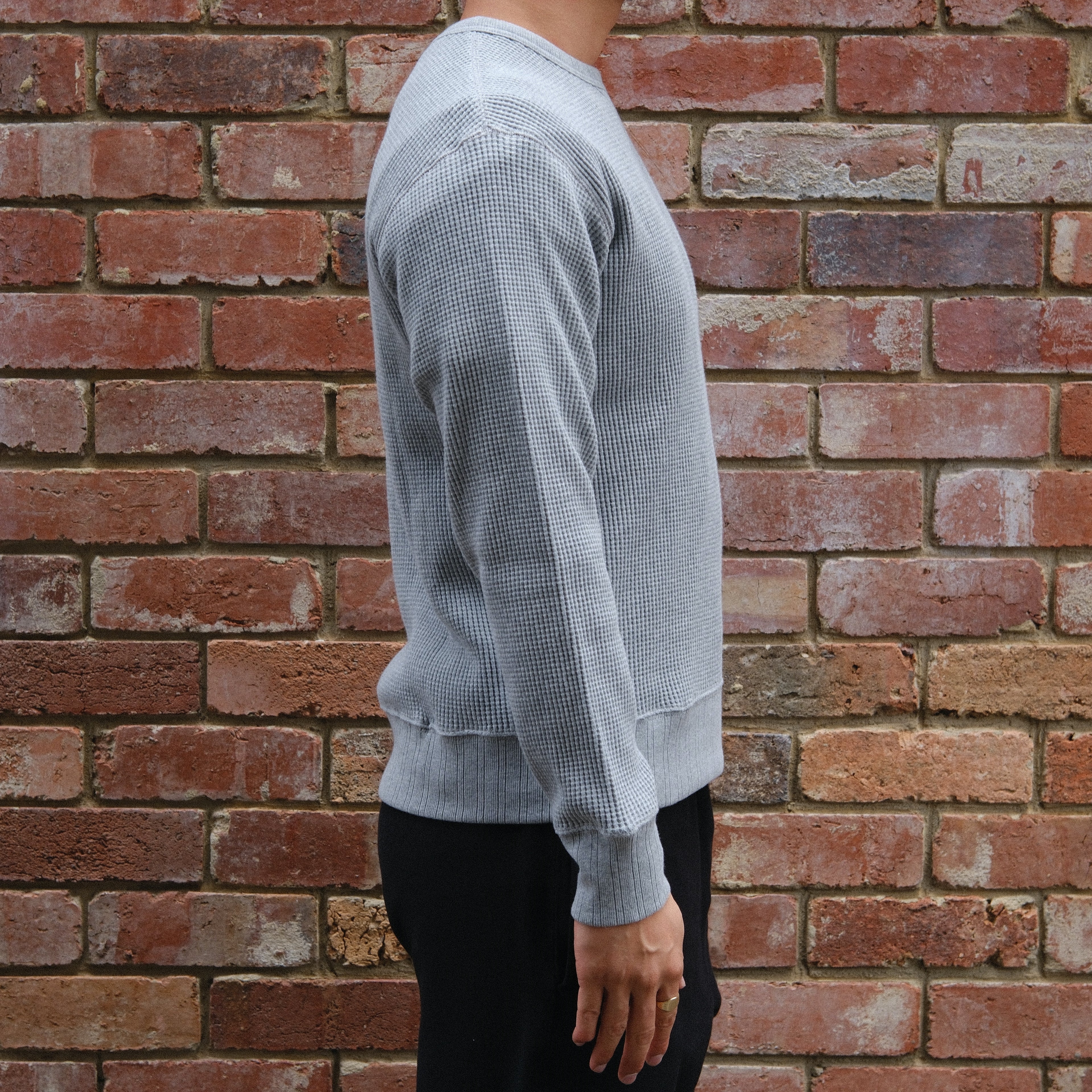 Thermal Sweatshirt/  H.Grey