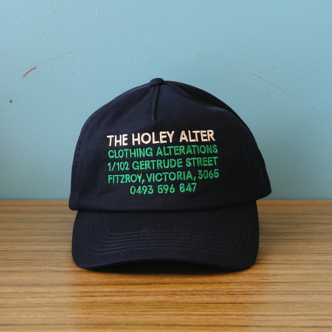 The Holey Alter / Merchants Cap / Navy White Green
