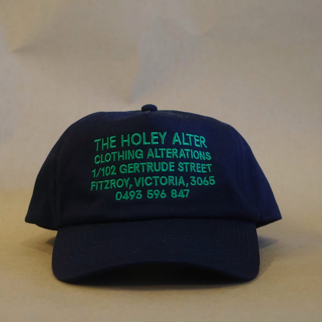 The Holey Alter / Merchants Cap / Navy &amp; Green
