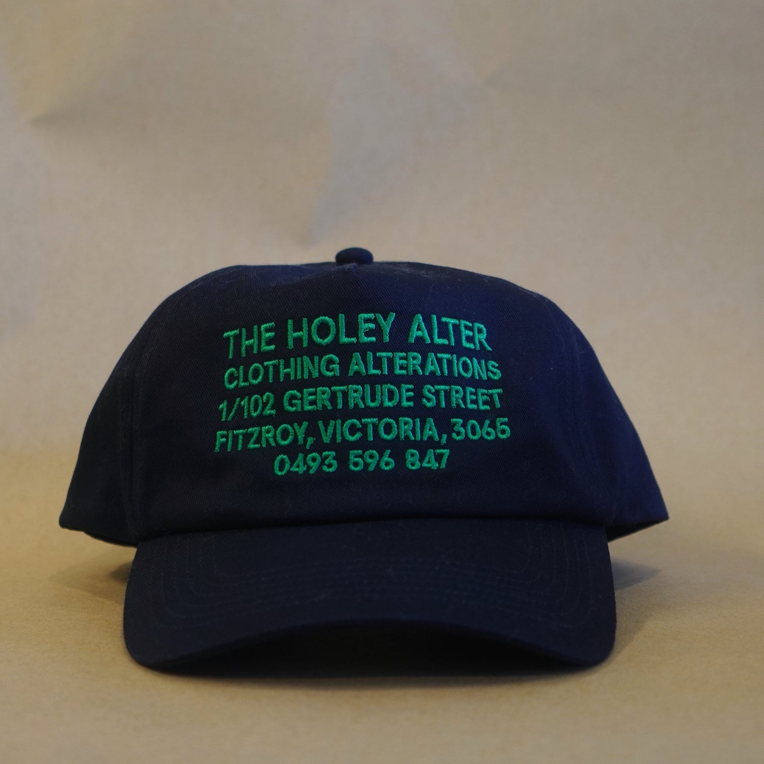 The Holey Alter / Merchants Cap / Navy &amp; Green
