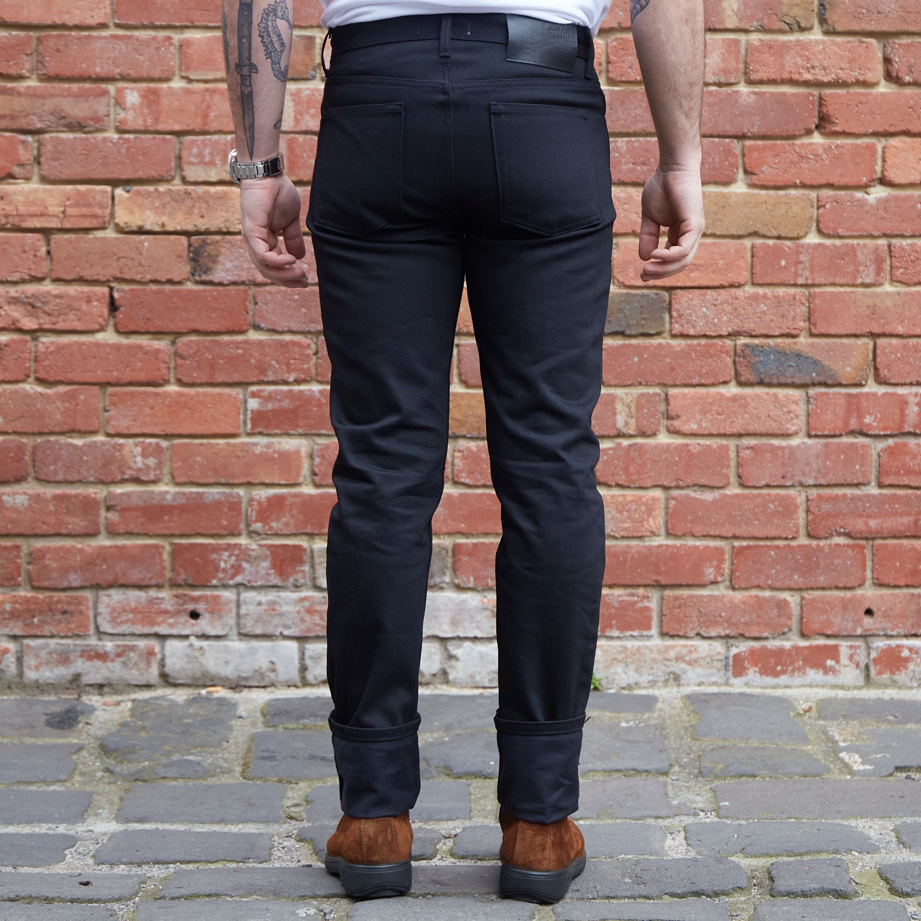 Weird Guy / Solid Black Selvedge