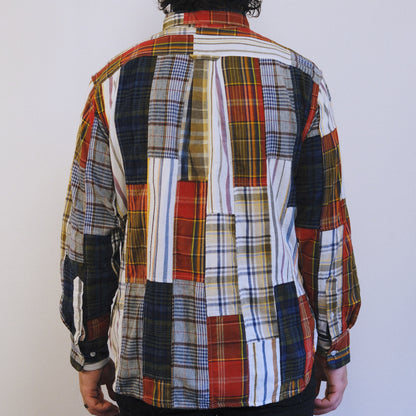 Madras Button Down Shirt / Multi Check