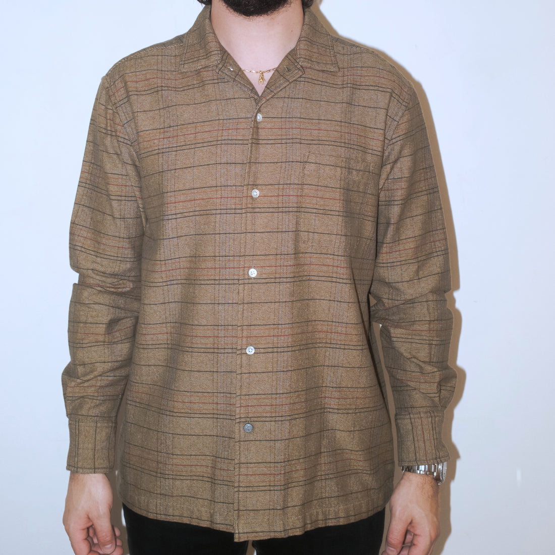 Cuban Shirt / Brown Check