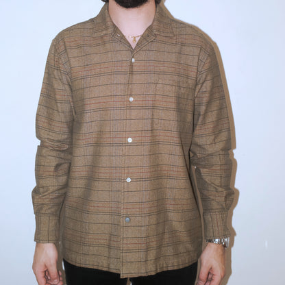 Cuban Shirt / Brown Check