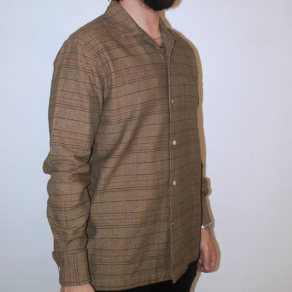 Cuban Shirt / Brown Check