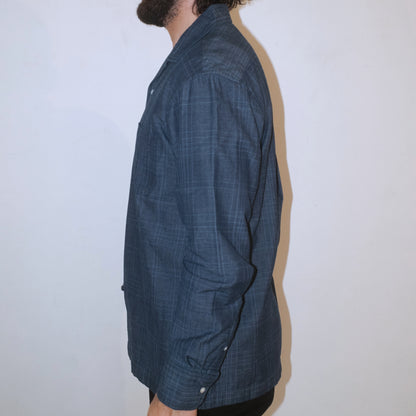 Cuban Shirt / Indigo Check