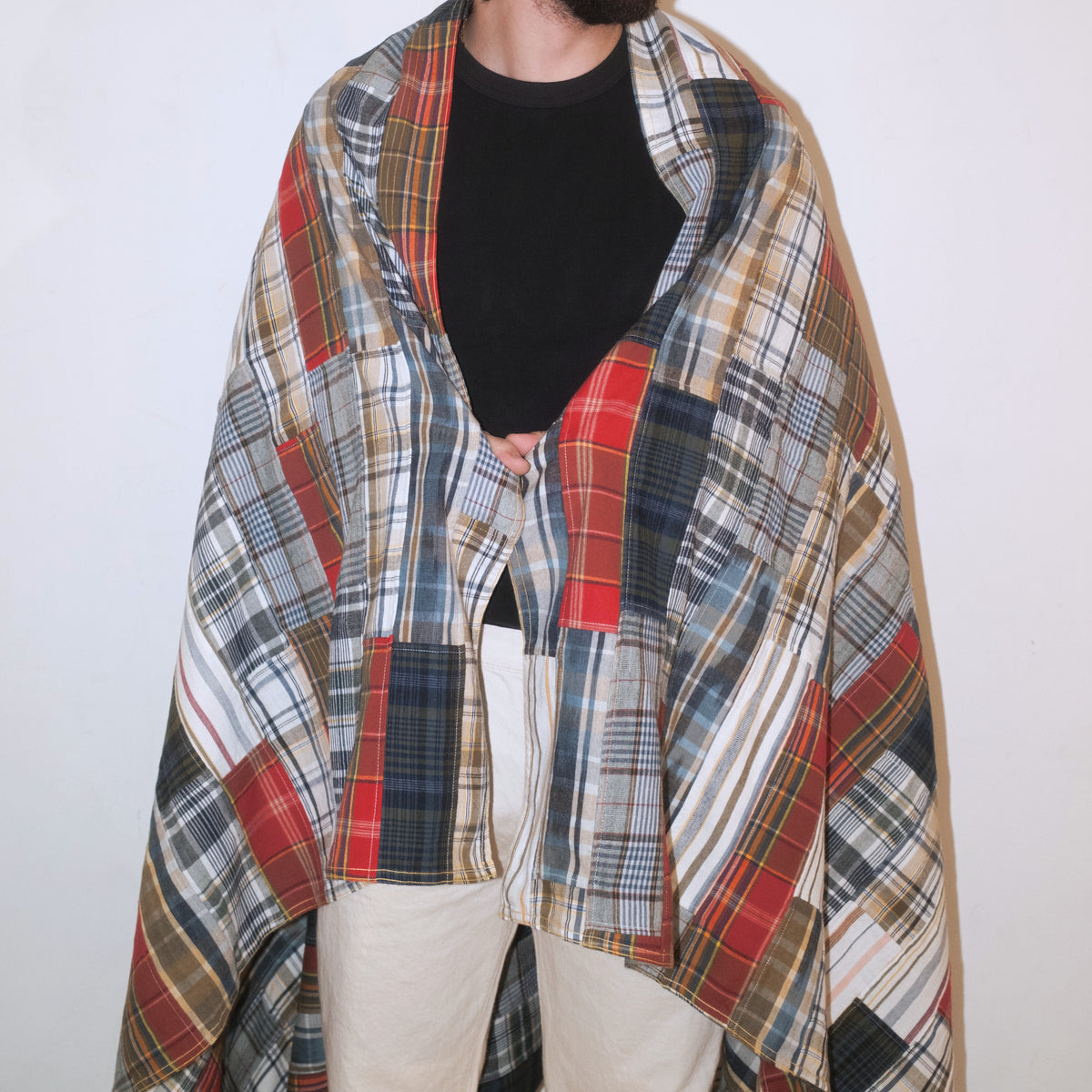 Patch Work Throw / Multi Check