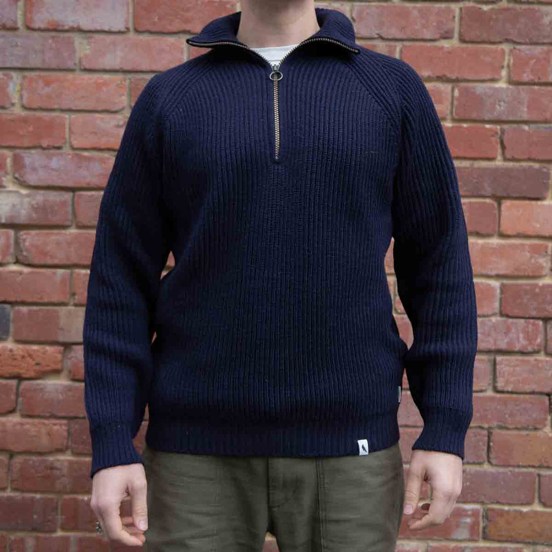 Ford Zip Neck / Navy