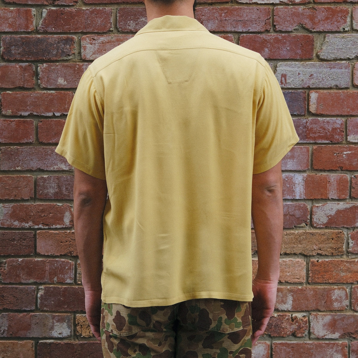 25S-PIS2 / Resort Shirt / Mustard