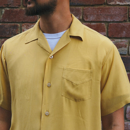 25S-PIS2 / Resort Shirt / Mustard