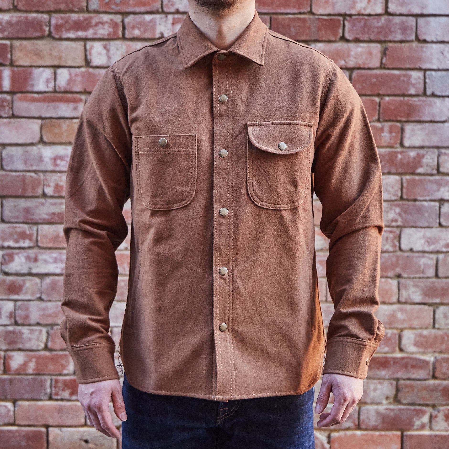 Service Shirt / Copper Flannel