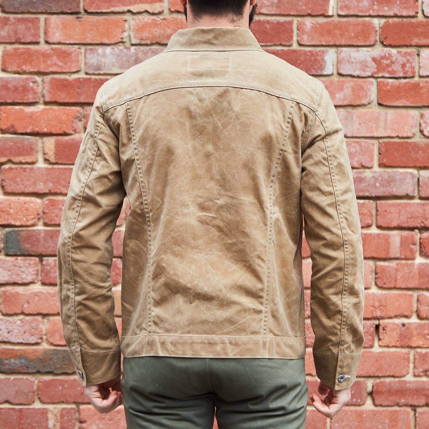 Ridgeline Supply Jacket / Tan Waxed Canvas