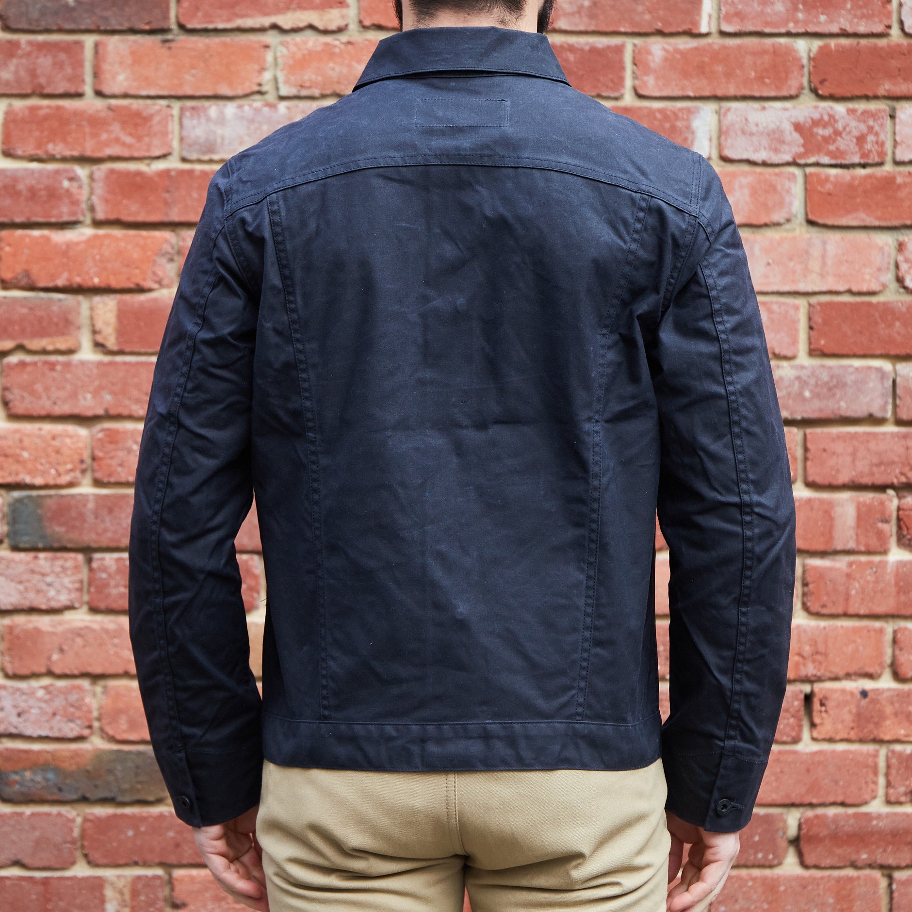 Ridgeline Supply Jacket / Black Waxed Canvas