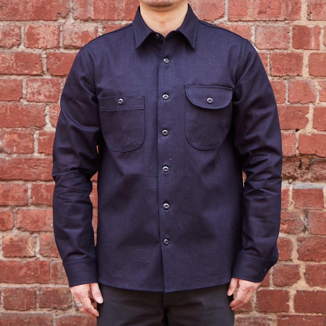 Work Shirt / 11oz Indigo Canvas