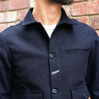 Ranger Jacket / Indigo Shashiko Waffle